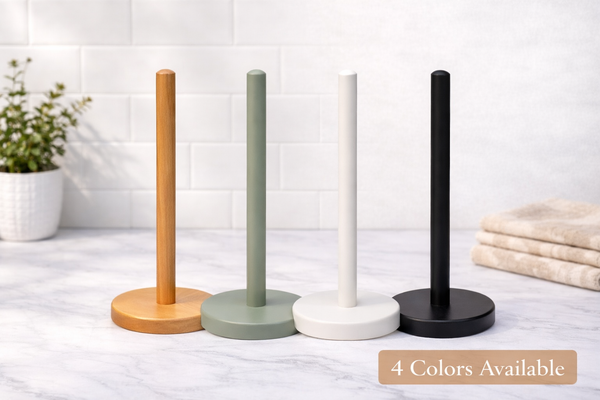 ReUsable Paper Towels with Holder Set