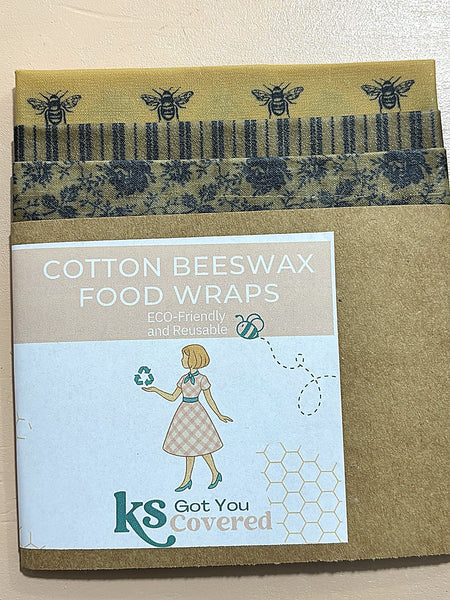 Beeswax Food Wrap Sets - Replace Plastic Wrap Forever!