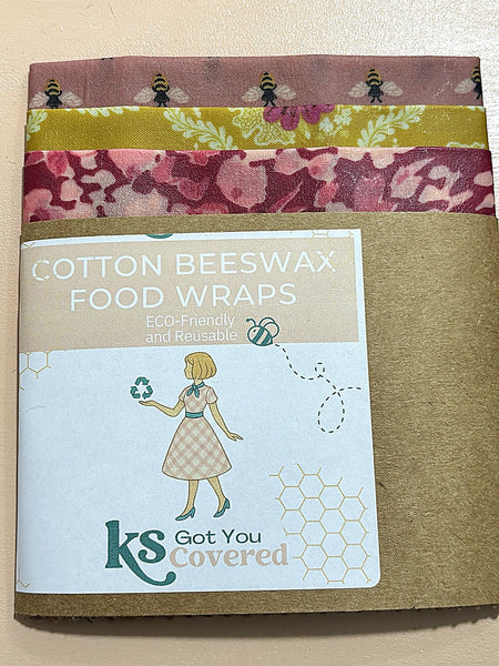 Beeswax Food Wrap Sets - Replace Plastic Wrap Forever!