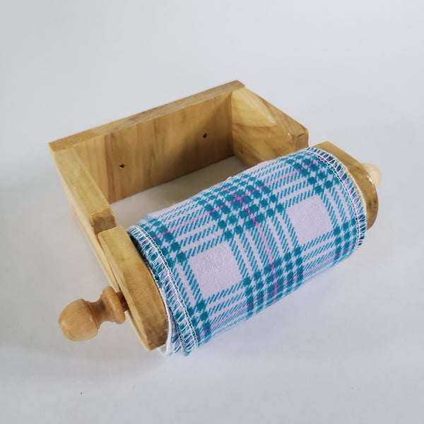 Bidet/Family Cloth Reusable "Toilet Paper" Holder Set