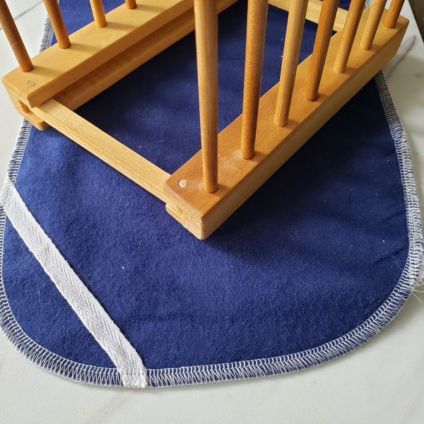 Drying Rack for Reusable Fabric or Silicone Bags with Drying Mat