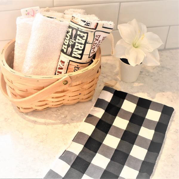 Incredible Terry Towels - Zero Waste Reusable Cleanup Towels for Kitchens/Bathrooms