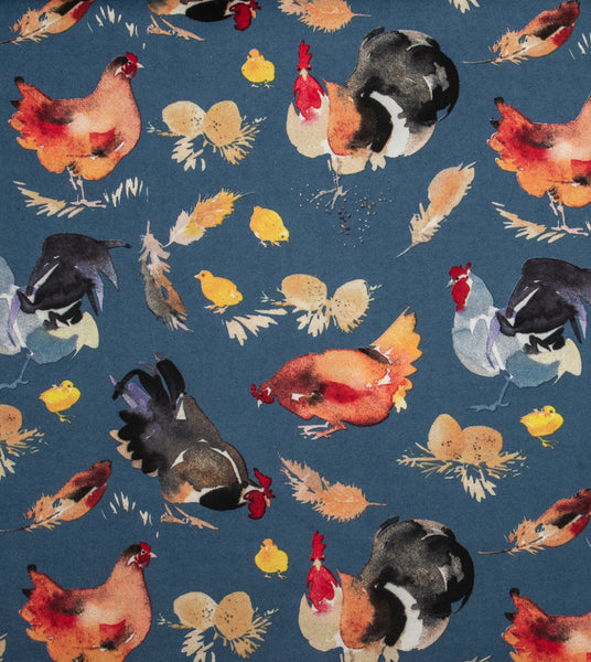 ReUsable Paper Towels Cloth Wipes -  CHICKENS  - For Cleaning, Napkins, Baby Wipes, & more!